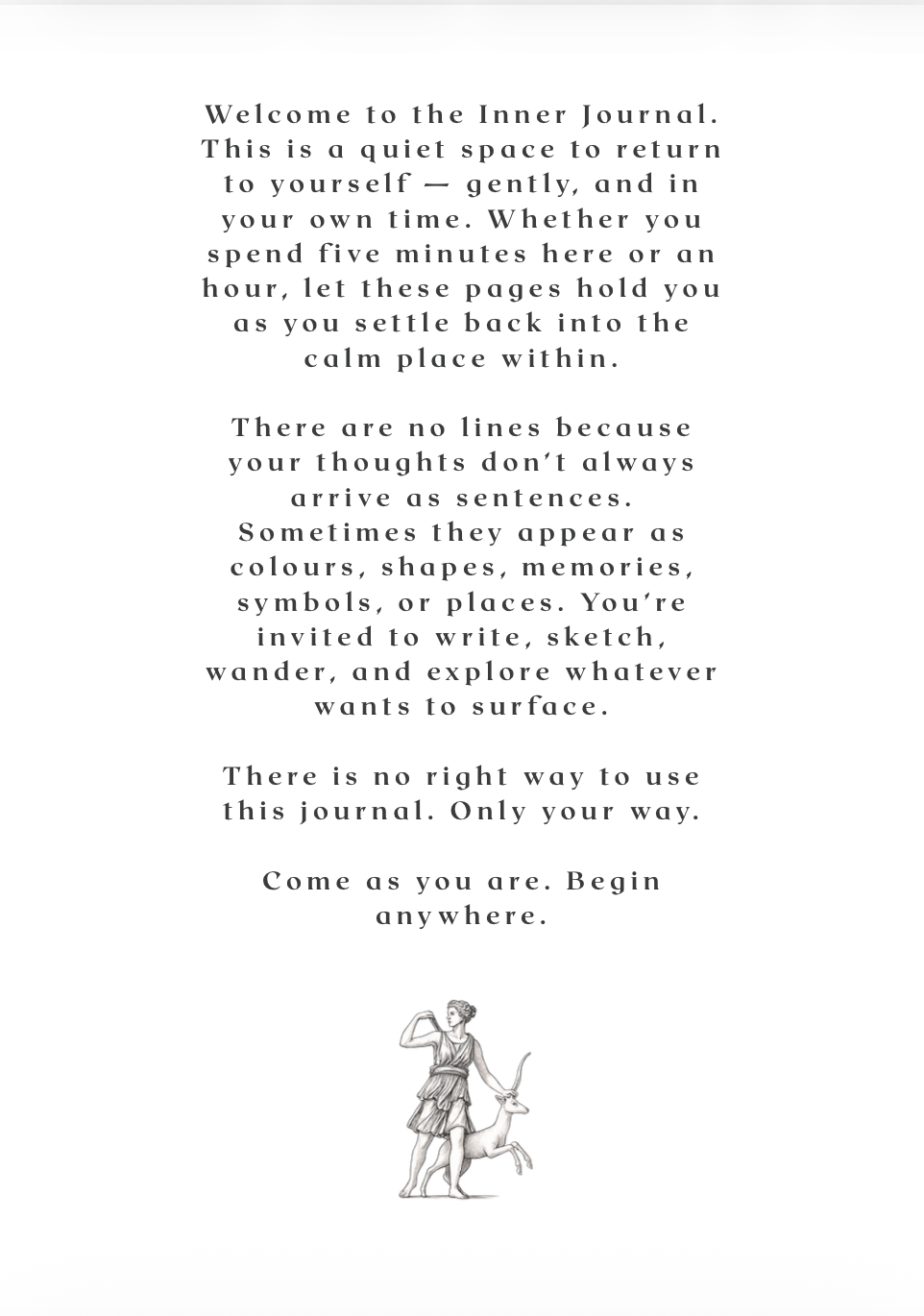 The Inner Journal - Pre-order, shipping late June